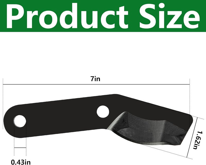 Adnee 2 Pcs SK5 Steel Lopper Replacement Blade-Black Bypass Lopper Blades for Tree Trimming-Replacement Blade Garden Tools Fit for PowerGear2 - Image 2